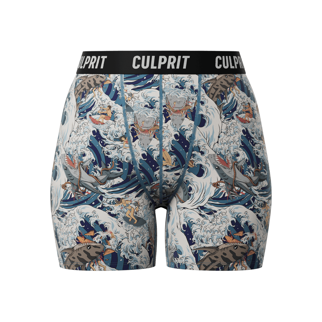 Shark Bait 🦈 LadyBoxers - Culprit Underwear - LadyBoxers™ - LB - SHRKBT - XS