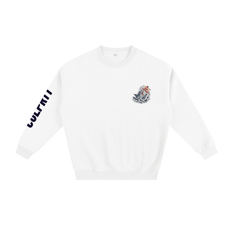Shark Bait 🏄‍♂️ 🦈 White Crewneck