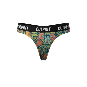 Spring Awakening 🏵️ Thong - Culprit Underwear - Thongs - THG2 - SPRNG - XS