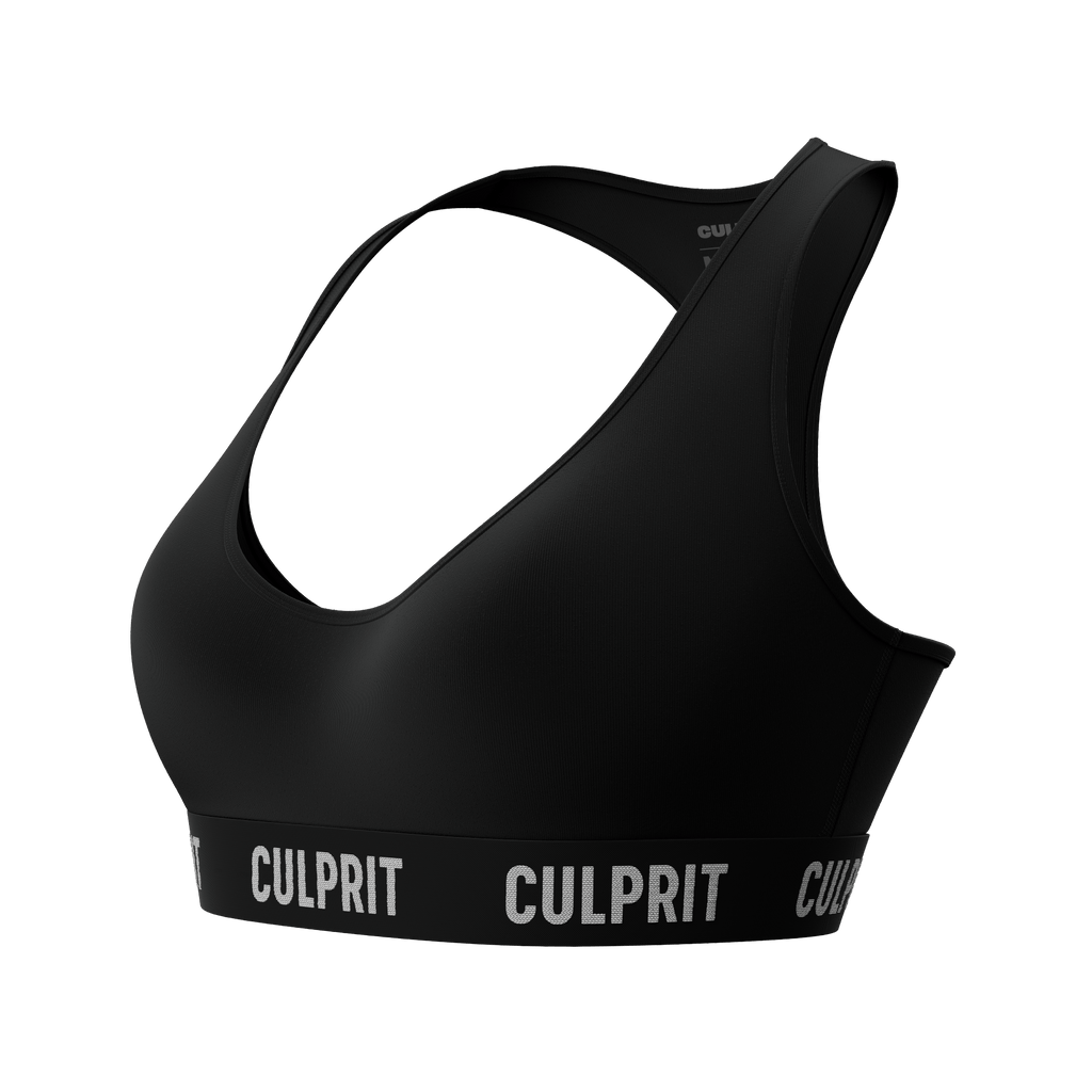 Stealth Black 🥷 ComfyBra - Culprit Underwear - ComfyBra™ - BRA - BLK - XS