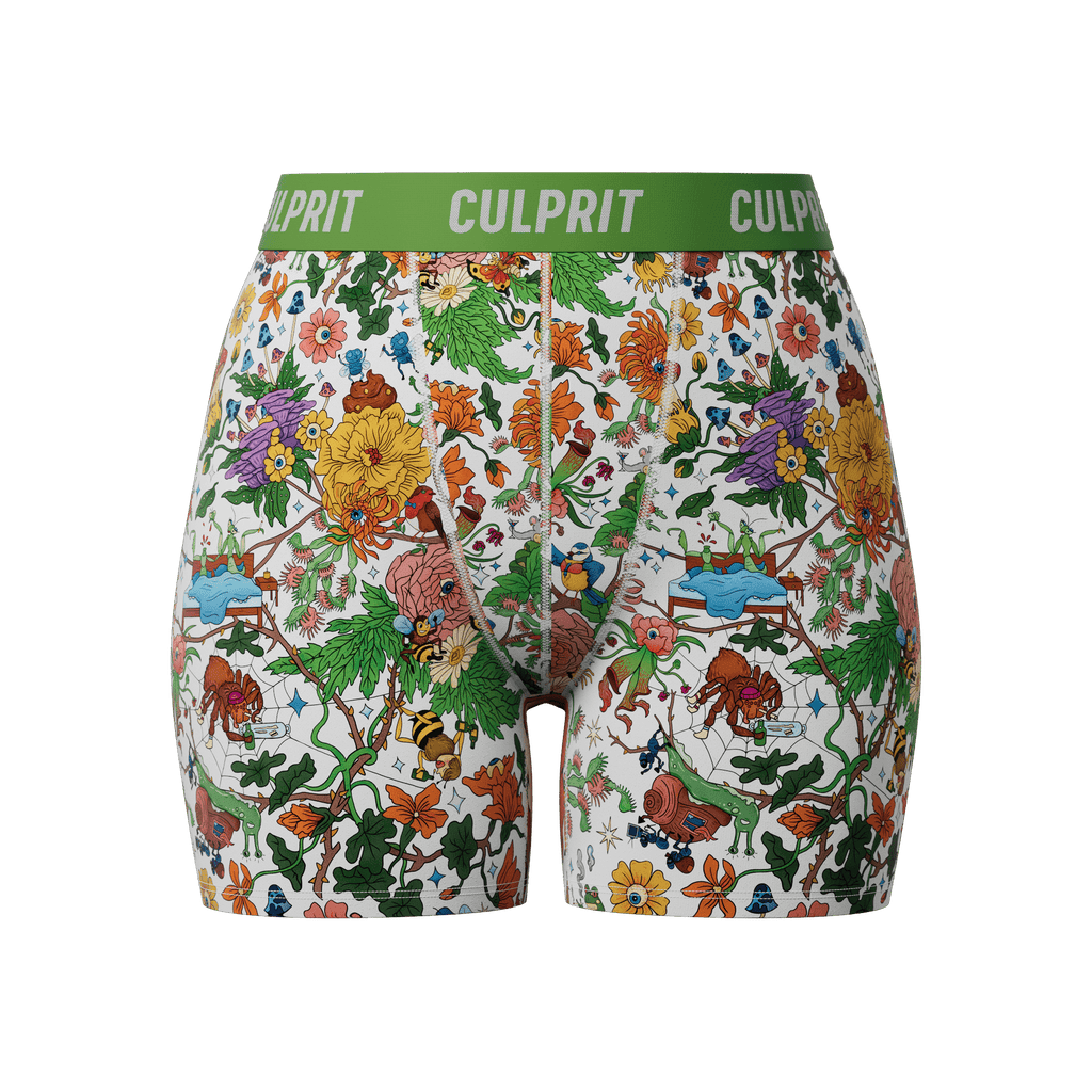 The Birds and The Bees 🐝 LadyBoxers - Culprit Underwear - LadyBoxers™ - LB2 - BIRDS - XS