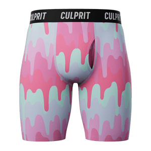 The Drip💧 Long-Cut Boxer Briefs w/ fly