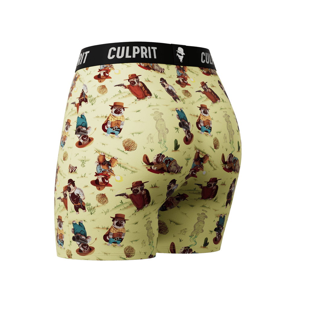 The Good The Bad and The Pugly 🌵 - Culprit Underwear - LadyBoxers™ - LB2 - PUG - XS