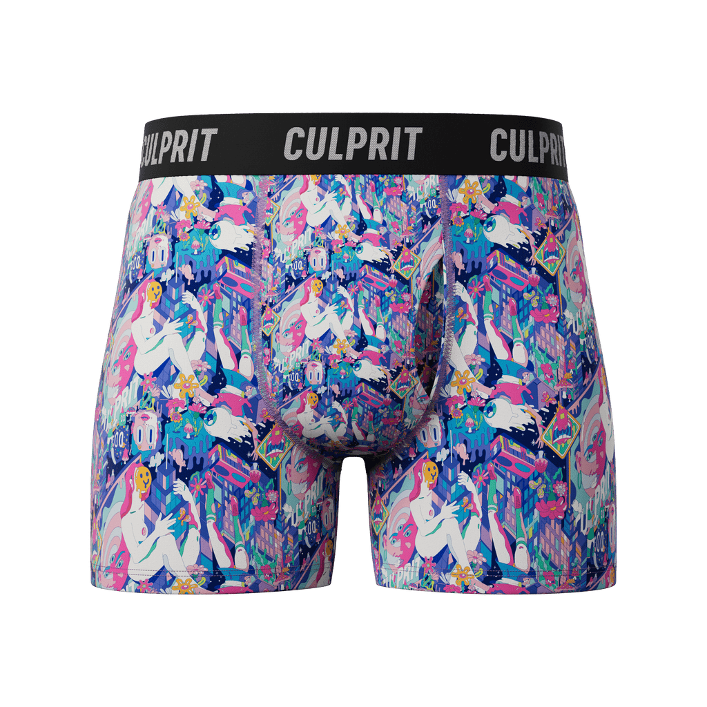 Trip City 🫠 - Culprit Underwear - Boxer Briefs w/Fly - BB2 - ACIDNT - S