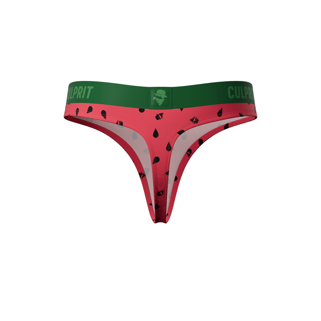 Watermelon 🍉 Classic Thong - Culprit Underwear - Thongs - THG - WMLN - XS