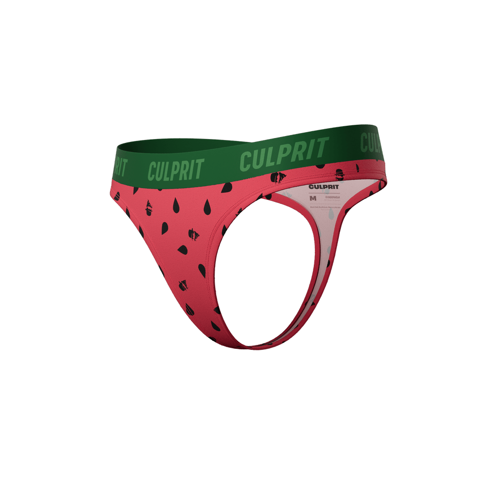 Watermelon 🍉 Classic Thong - Culprit Underwear - Thongs - THG - WMLN - XS