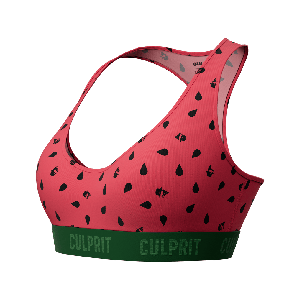 Watermelon 🍉 ComfyBra™ - Culprit Underwear - ComfyBra™ - BRA - WMLN - XS