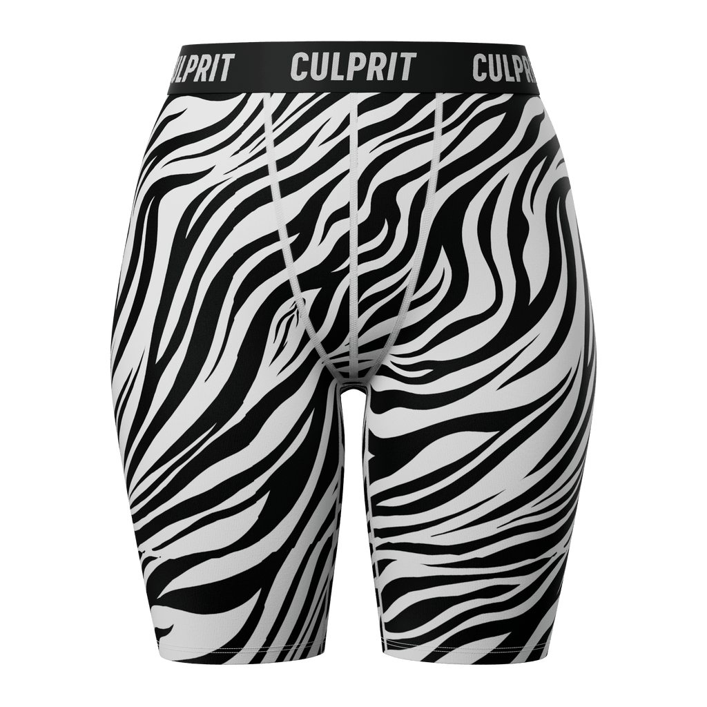 Zebra 🦓 Long LadyBoxers™ - Culprit Underwear - Long LadyBoxers™ - LBK - ZEBRA - XS