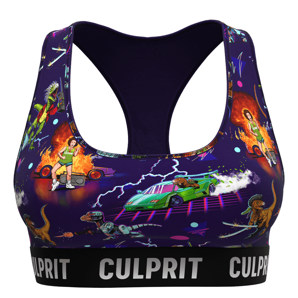 Raptor Nights ComfyBra - Culprit Underwear LLC - ComfyBra™ - BRA - RPTRNT - XS