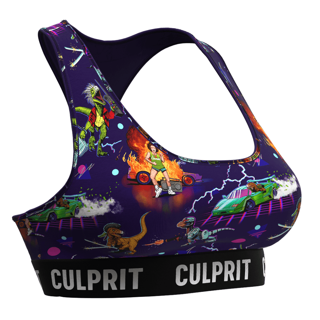 Raptor Nights ComfyBra - Culprit Underwear LLC - ComfyBra™ - BRA - RPTRNT - XS