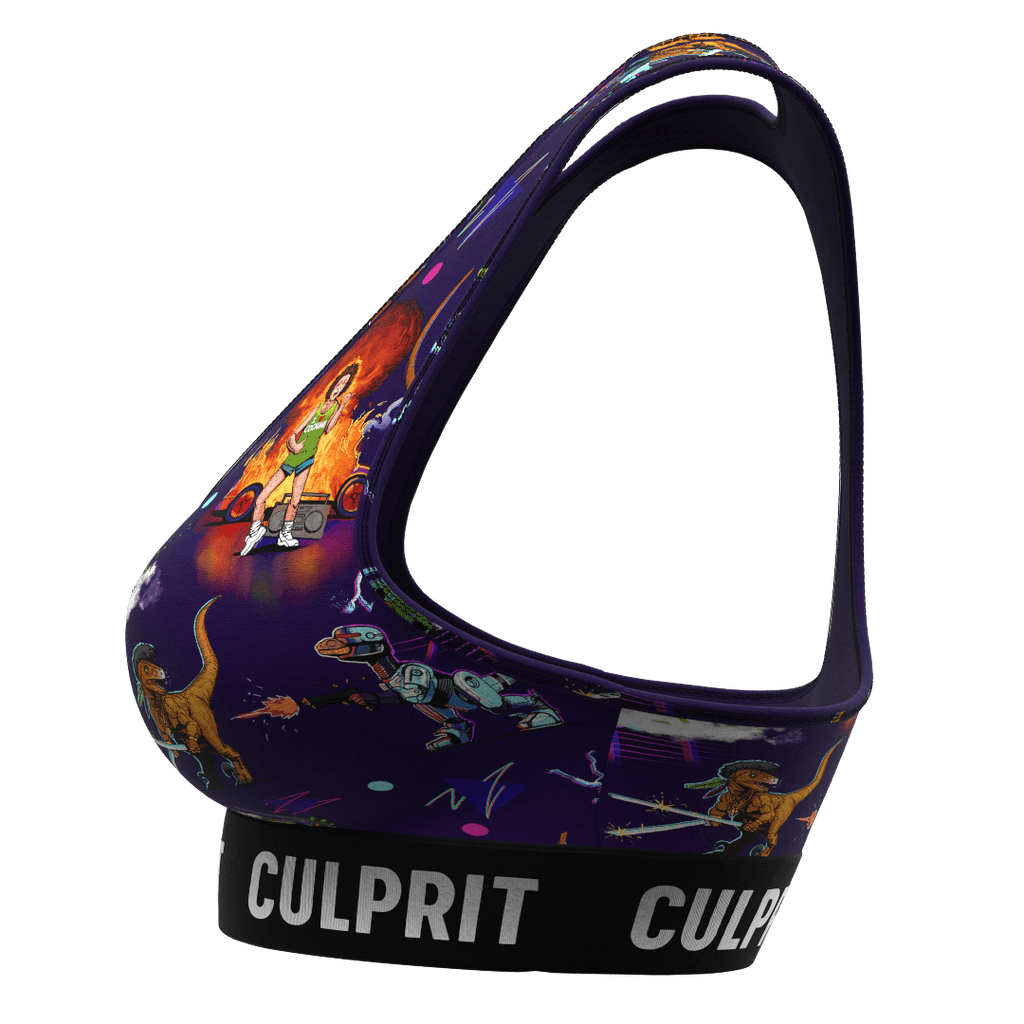 Raptor Nights ComfyBra - Culprit Underwear LLC - ComfyBra™ - BRA - RPTRNT - XS