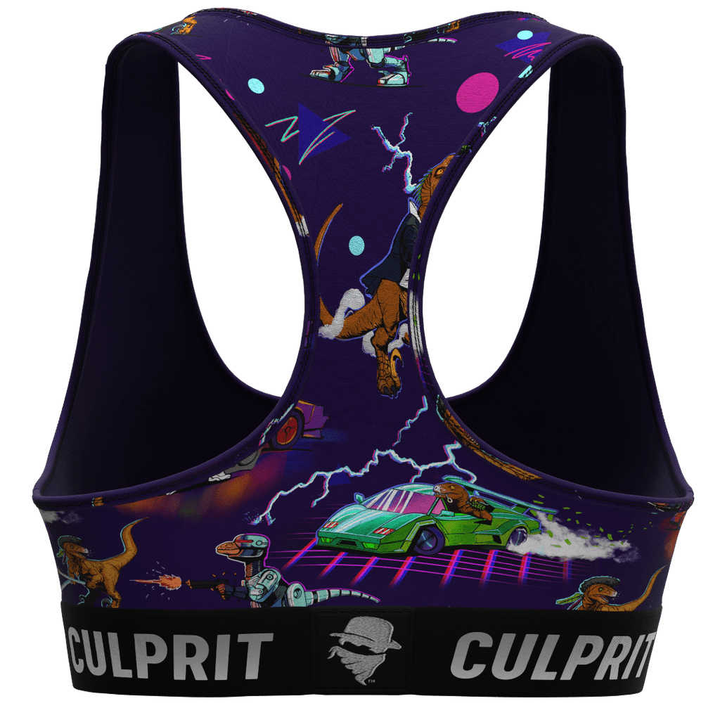 Raptor Nights ComfyBra - Culprit Underwear LLC - ComfyBra™ - BRA - RPTRNT - XS