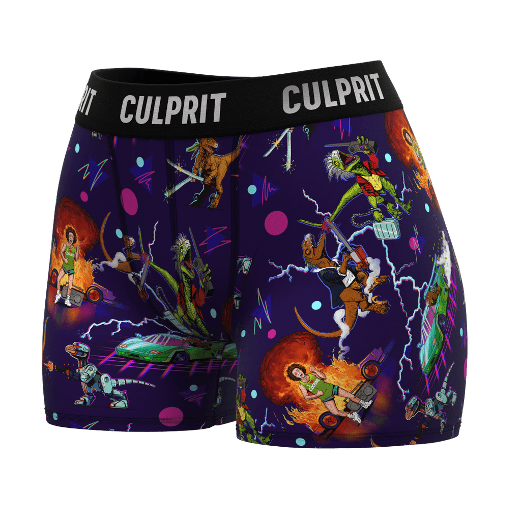 Raptor Nights LadyBoxers - Culprit Underwear LLC - LadyBoxers™ - LB - RPTRNT - XS
