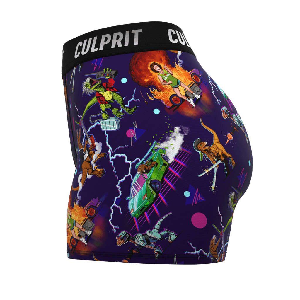 Raptor Nights LadyBoxers - Culprit Underwear LLC - LadyBoxers™ - LB - RPTRNT - XS