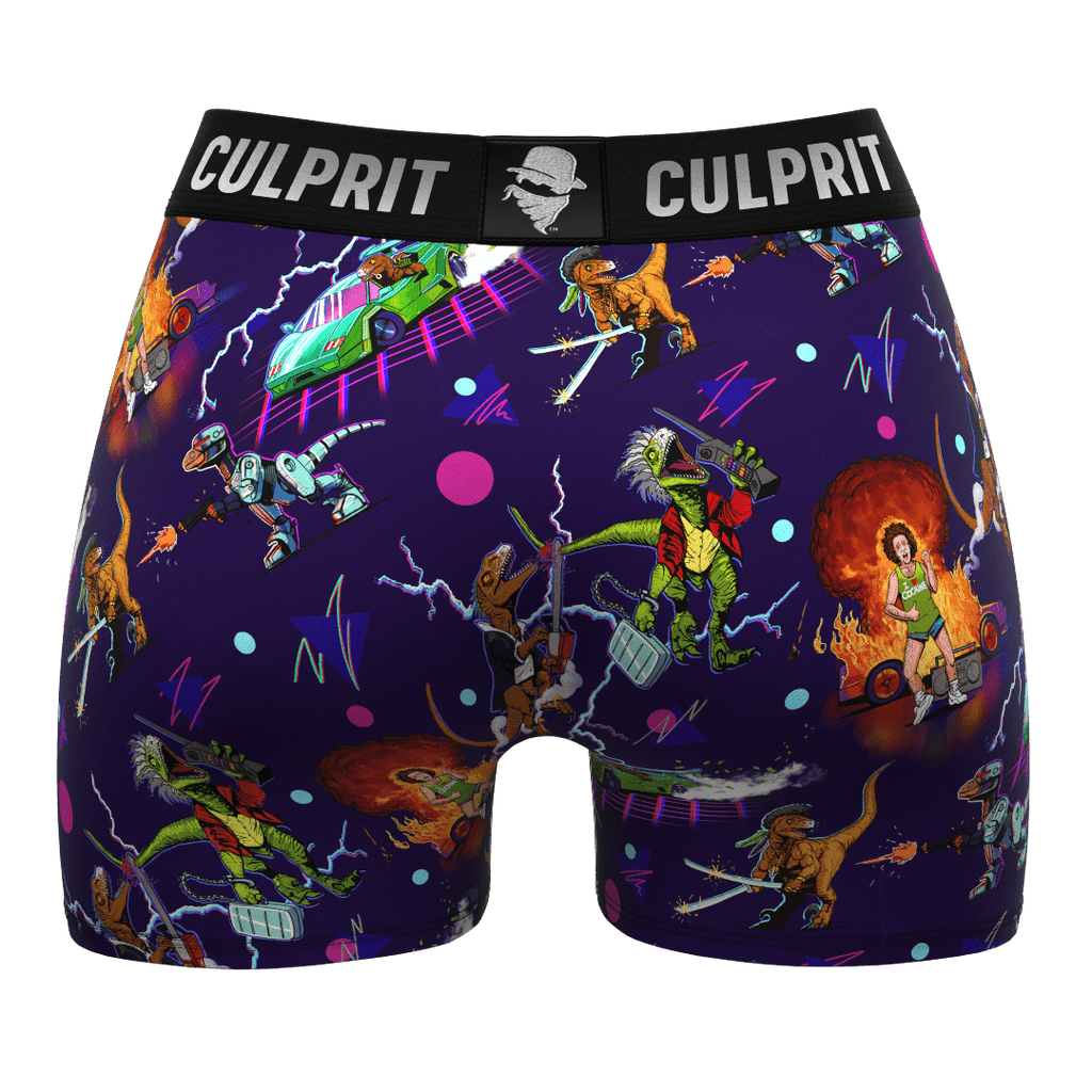 Raptor Nights LadyBoxers - Culprit Underwear LLC - LadyBoxers™ - LB - RPTRNT - XS